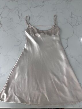 white faux leather mini dress Cream Backless Faux Leather Western Embroidered Mini Dress S / Cream main image 0